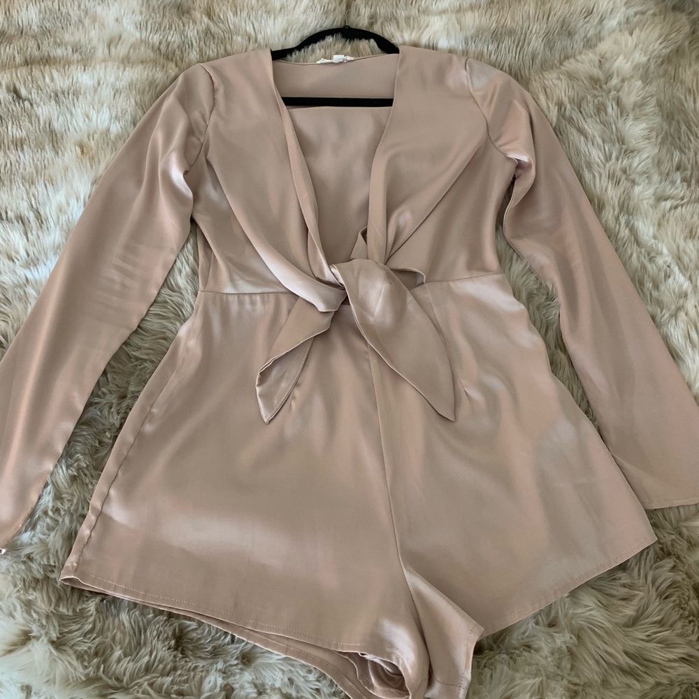 Satin Romper